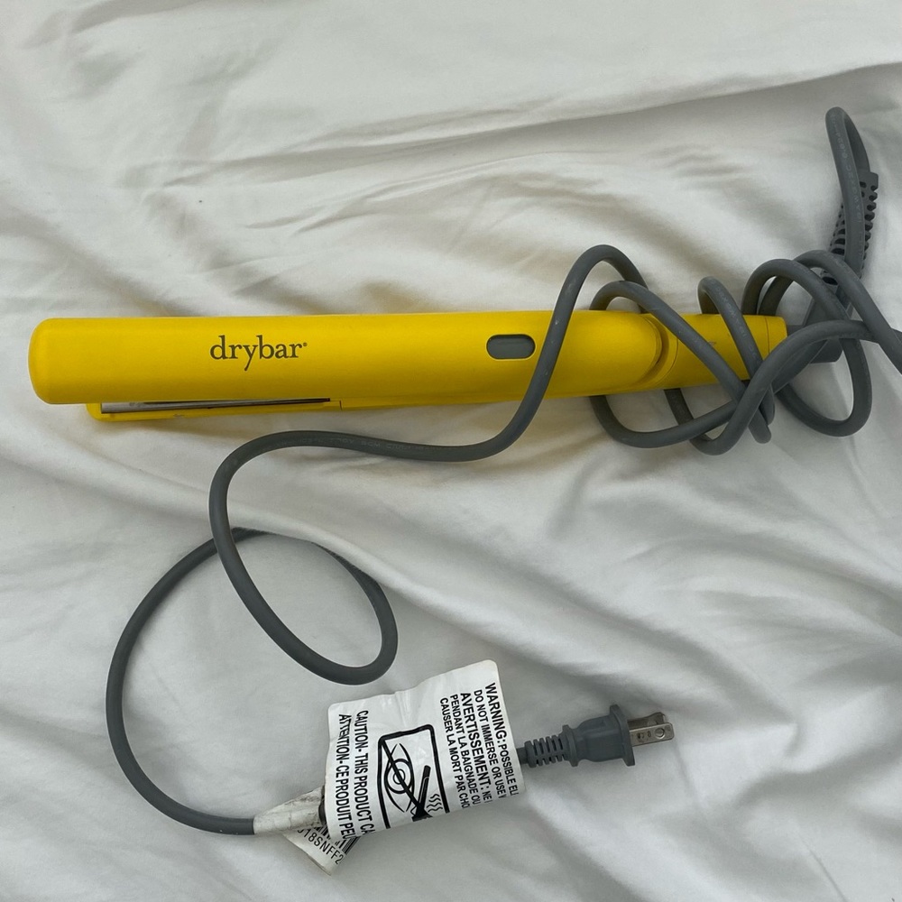 Dry bar straightener